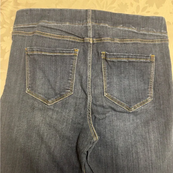 Liverpool Women's Skinny crop Jeans in Deep Blue - Picture 3 of 4